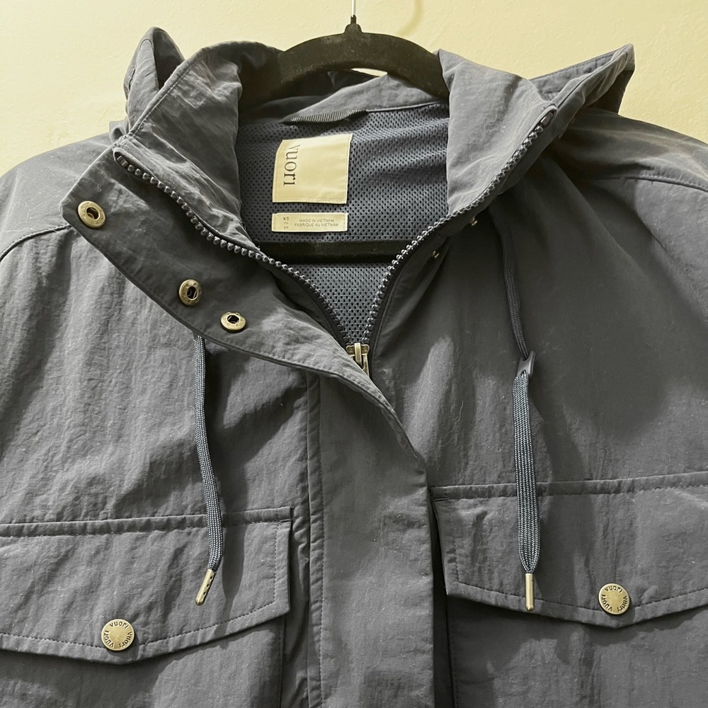 Vuori Bayside Jacket in Blue Coast, Size XS - Picture 9 of 16